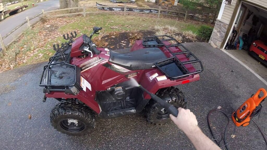 ATV cleaning